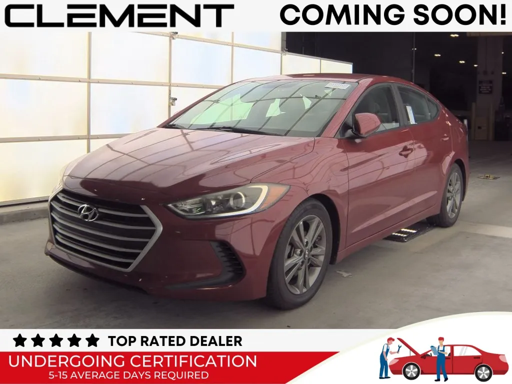 Red 2018 Hyundai Elantra SEL for sale in St. Charles, MO