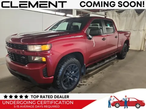 Red 2021 Chevrolet Silverado 1500 Custom for sale in St. Charles, MO
