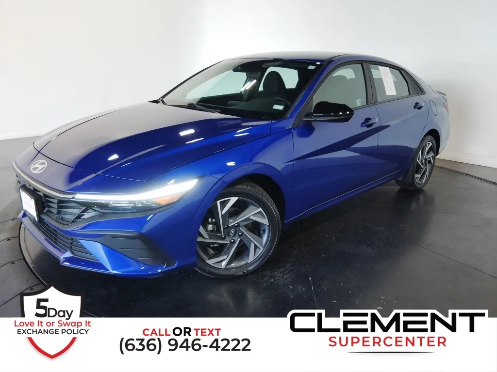 Blue 2025 Hyundai Elantra SEL Sport for sale in St. Charles, MO