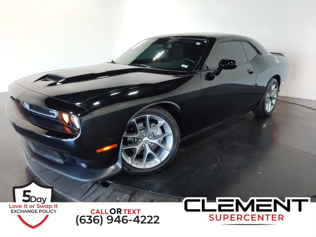 Black 2022 Dodge Challenger GT for sale in St. Charles, MO