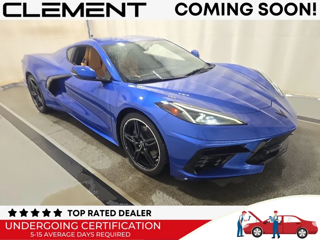 Blue 2021 Chevrolet Corvette Stingray for sale in St. Charles, MO