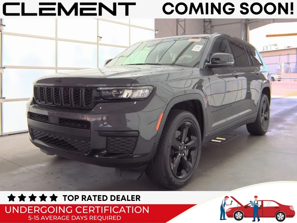 Gray 2022 Jeep Grand Cherokee L Altitude for sale in St. Charles, MO