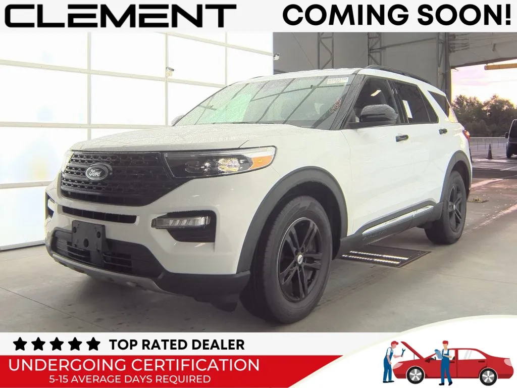 White 2021 Ford Explorer XLT for sale in St. Charles, MO