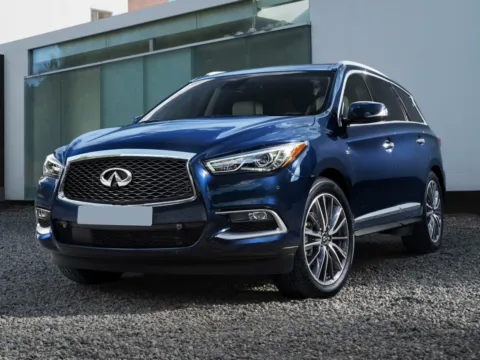 Black 2020 INFINITI QX60 LUXE for sale in St. Charles, MO