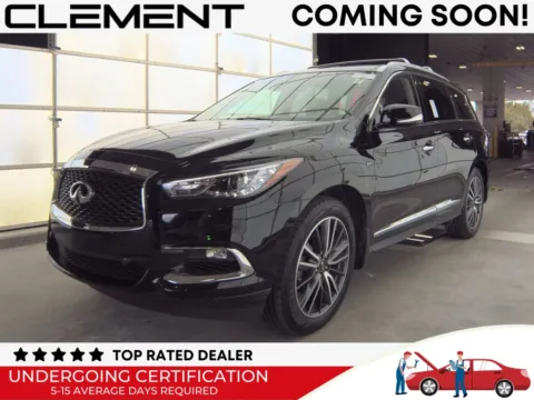 Black 2020 INFINITI QX60 LUXE for sale in St. Charles, MO