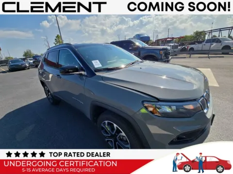 Gray 2022 Jeep Compass Limited for sale in St. Charles, MO