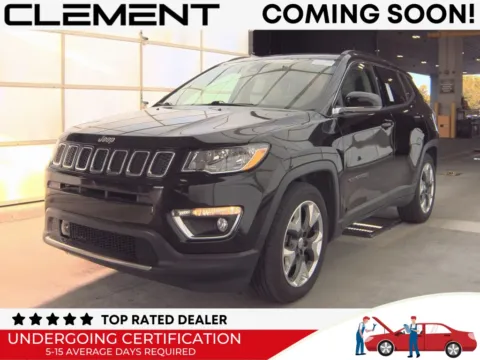 Black 2019 Jeep Compass Limited for sale in St. Charles, MO
