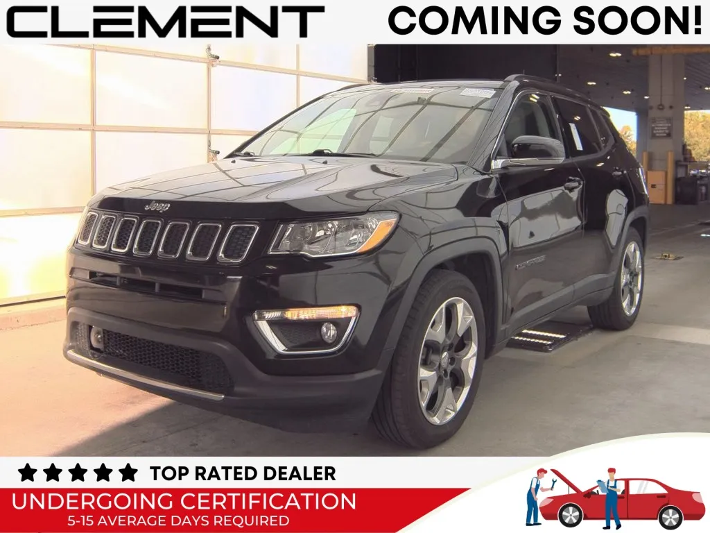 Black 2019 Jeep Compass Limited for sale in St. Charles, MO