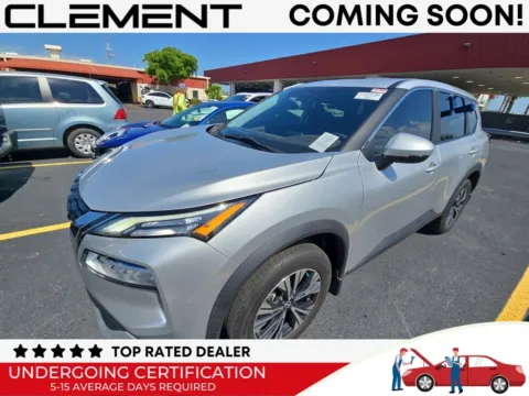 Silver 2023 Nissan Rogue SV for sale in St. Charles, MO