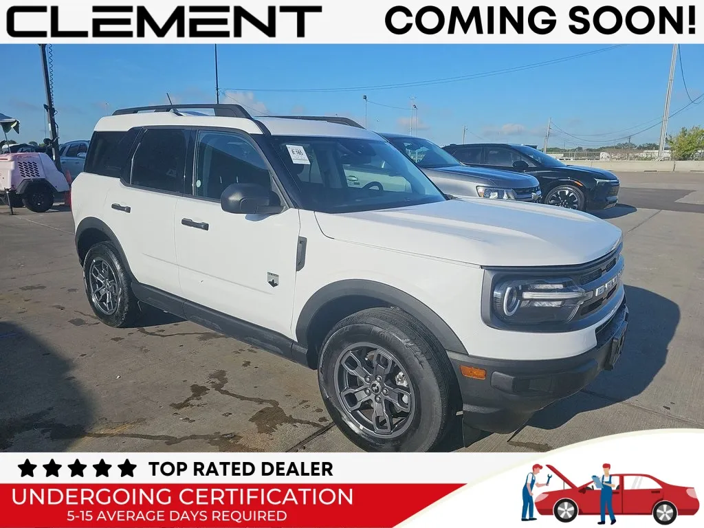 White 2024 Ford Bronco Sport Big Bend for sale in St. Charles, MO