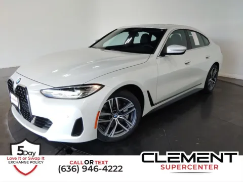 White 2023 BMW 4 Series 430i Gran Coupe for sale in St. Charles, MO