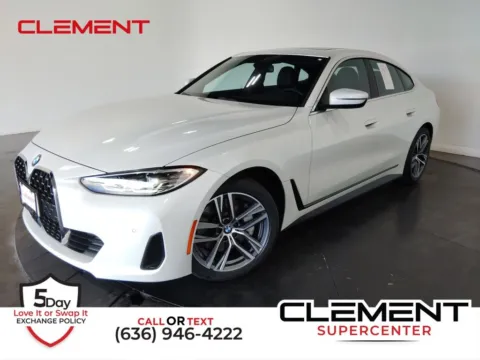 White 2023 BMW 4 Series 430i Gran Coupe for sale in St. Charles, MO