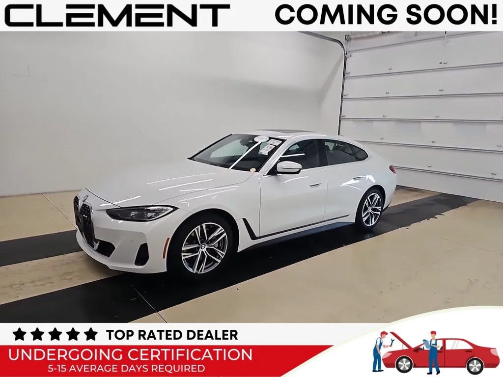 White 2023 BMW 4 Series 430i Gran Coupe for sale in St. Charles, MO