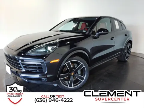 Black 2022 Porsche Cayenne Coupe S for sale in St. Charles, MO