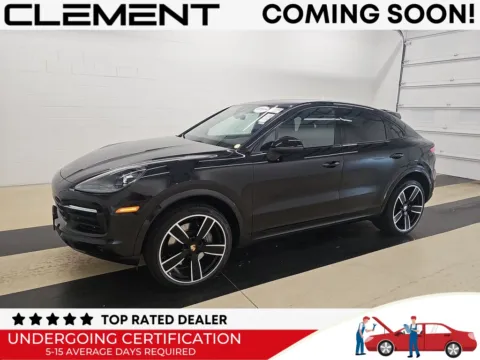 Black 2022 Porsche Cayenne Coupe S for sale in St. Charles, MO