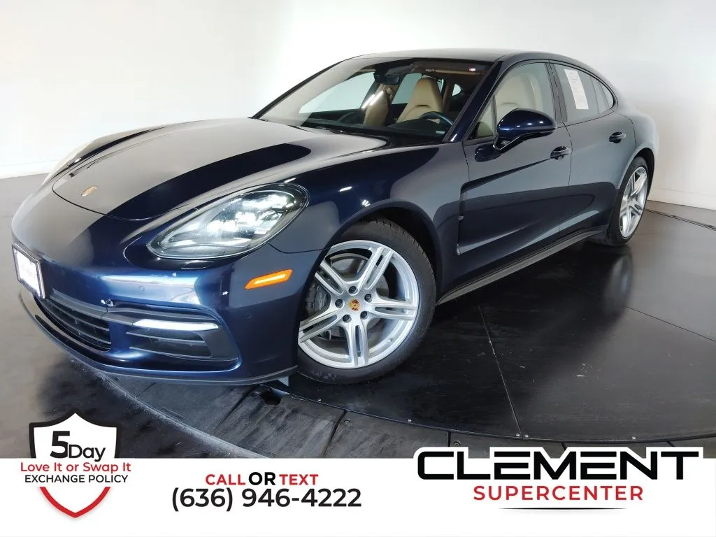 Blue 2018 Porsche Panamera for sale in St. Charles, MO
