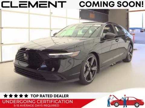 Black 2023 Honda Accord Hybrid Sport for sale in St. Charles, MO