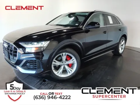 Black 2019 Audi Q8 3.0T Prestige for sale in St. Charles, MO