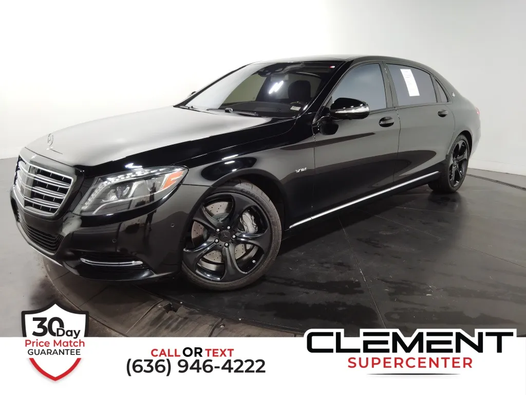 Black 2016 Mercedes-Benz S-Class Maybach S 600 for sale in St. Charles, MO
