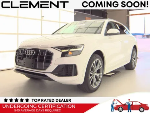 White 2020 Audi Q8 55 Premium Plus for sale in St. Charles, MO