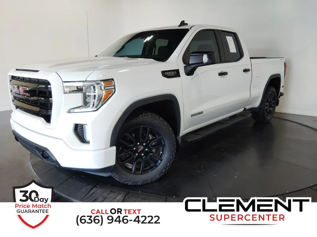 White 2019 GMC Sierra 1500 Elevation for sale in St. Charles, MO