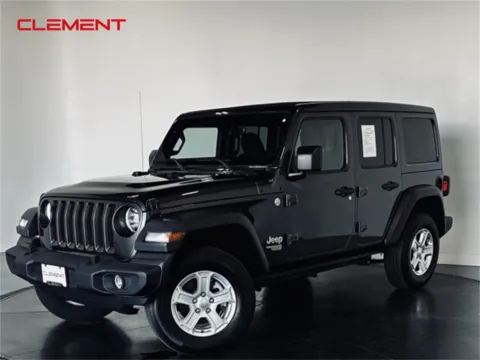 Gray 2020 Jeep Wrangler Unlimited Sport S for sale in St. Charles, MO