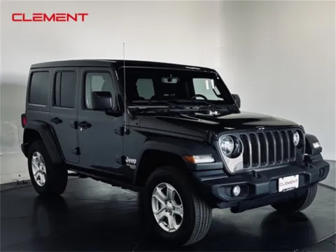 Another view of 2020 Jeep Wrangler Unlimited Sport S for sale in St. Charles, MO at Clement Supercenter