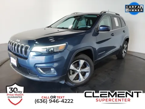 Blue 2021 Jeep Cherokee Limited for sale in St. Charles, MO