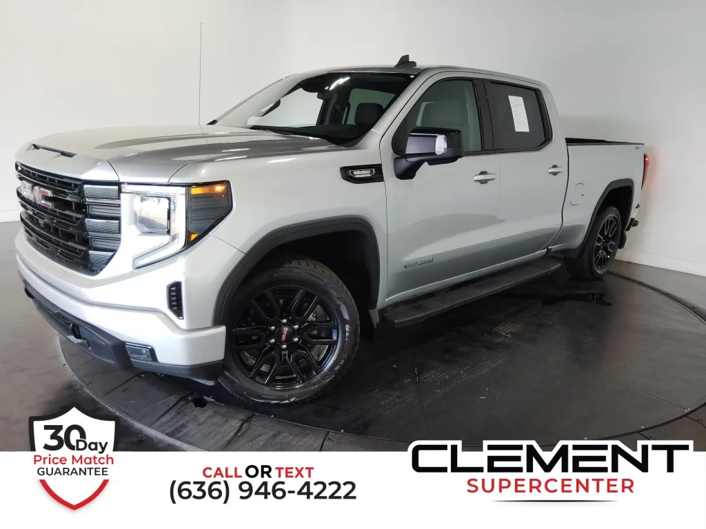 Silver 2022 GMC Sierra 1500 Elevation for sale in St. Charles, MO