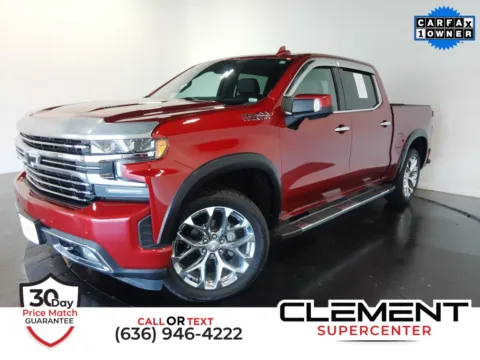 Red 2019 Chevrolet Silverado 1500 High Country for sale in St. Charles, MO