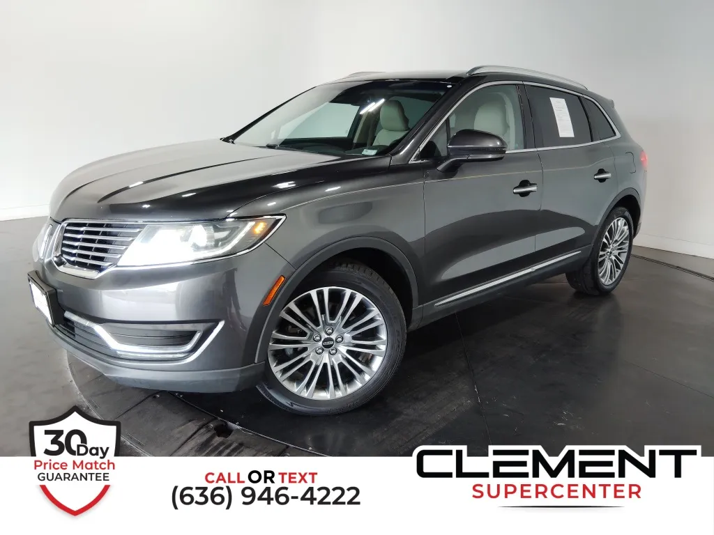 Gray 2017 Lincoln MKX Reserve for sale in St. Charles, MO