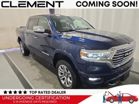 Blue 2019 Ram 1500 Laramie Longhorn for sale in St. Charles, MO