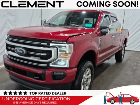 Red 2022 Ford F-250SD Platinum for sale in St. Charles, MO