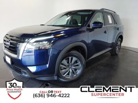 Blue 2022 Nissan Pathfinder SV for sale in St. Charles, MO