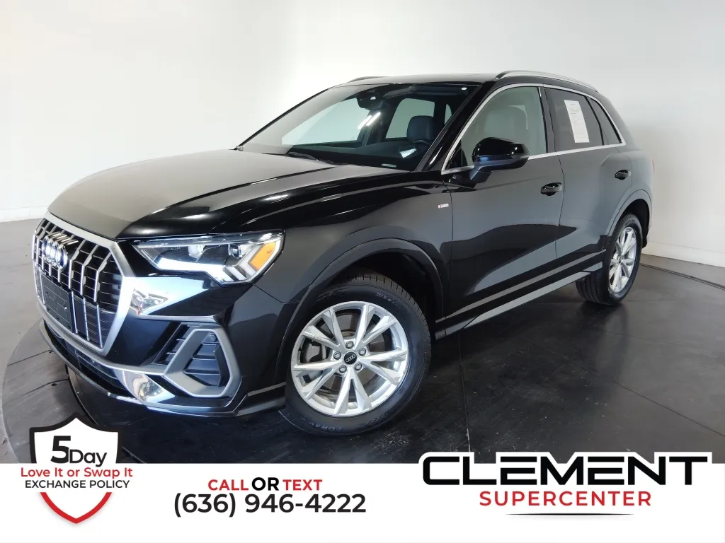 Black 2023 Audi Q3 Premium for sale in St. Charles, MO
