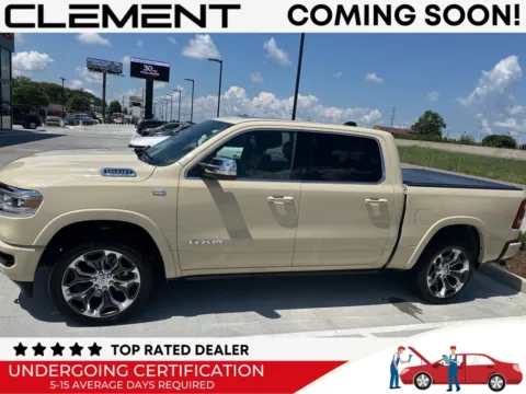 White 2022 Ram 1500 Laramie Longhorn for sale in St. Charles, MO