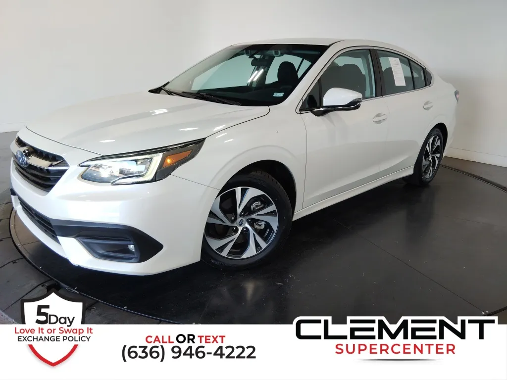 White 2022 Subaru Legacy Premium for sale in St. Charles, MO