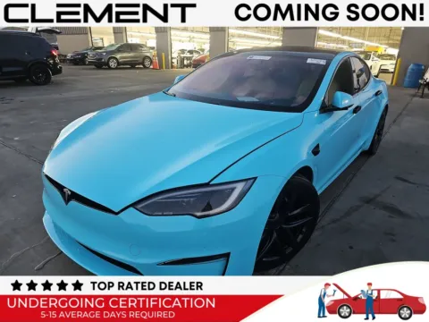 Blue 2022 Tesla Model S Plaid for sale in St. Charles, MO