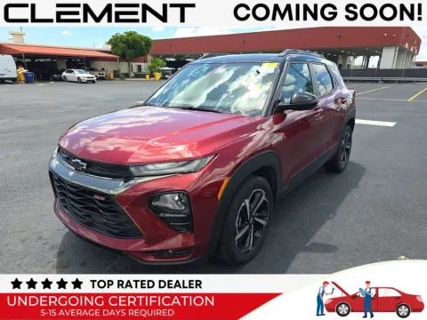 Red 2022 Chevrolet TrailBlazer RS for sale in St. Charles, MO
