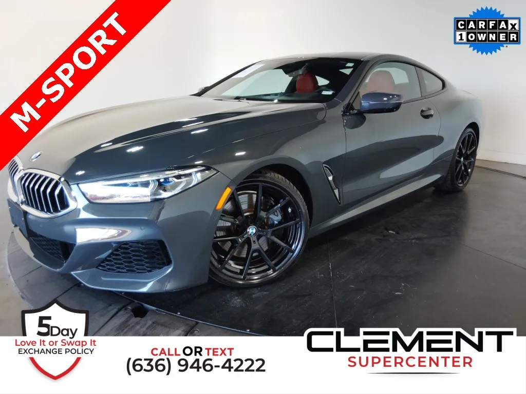 Gray 2022 BMW 8 Series 840i for sale in St. Charles, MO