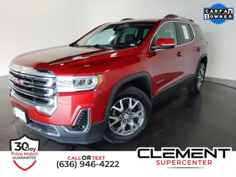 Red 2023 GMC Acadia SLT for sale in St. Charles, MO