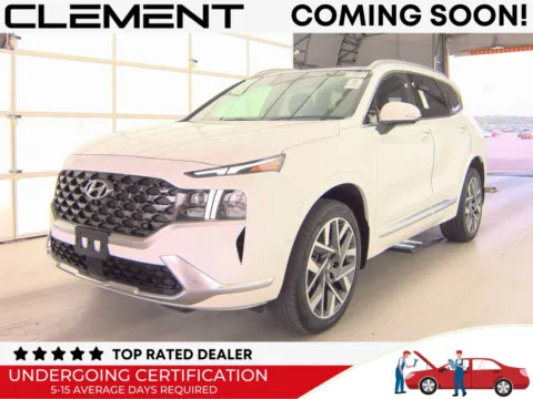 White 2022 Hyundai Santa Fe Calligraphy for sale in St. Charles, MO