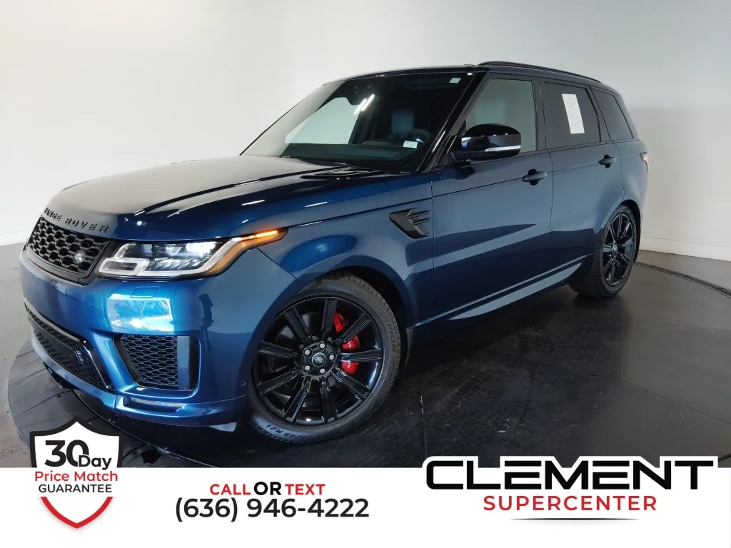 Blue 2022 Land Rover Range Rover Sport HST for sale in St. Charles, MO
