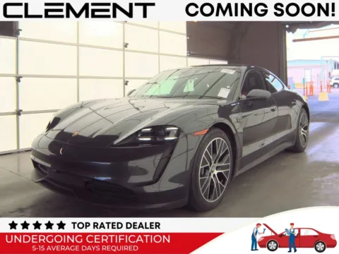 Gray 2022 Porsche Taycan for sale in St. Charles, MO