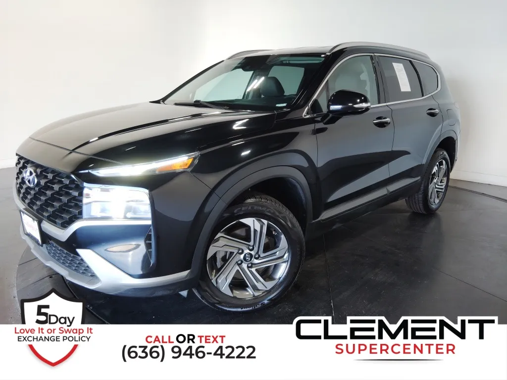 Black 2023 Hyundai Santa Fe SEL for sale in St. Charles, MO