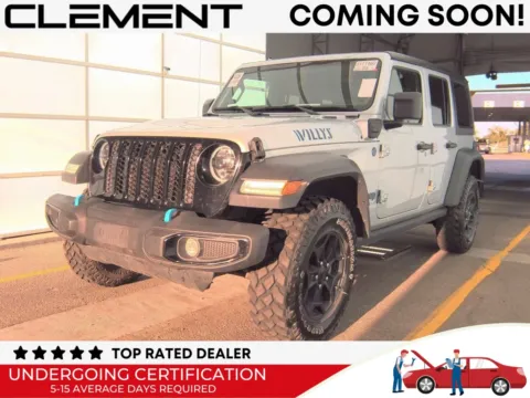 Silver 2023 Jeep Wrangler Base 4xe for sale in St. Charles, MO