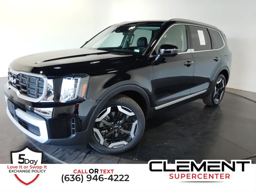 Black 2025 Kia Telluride S for sale in St. Charles, MO