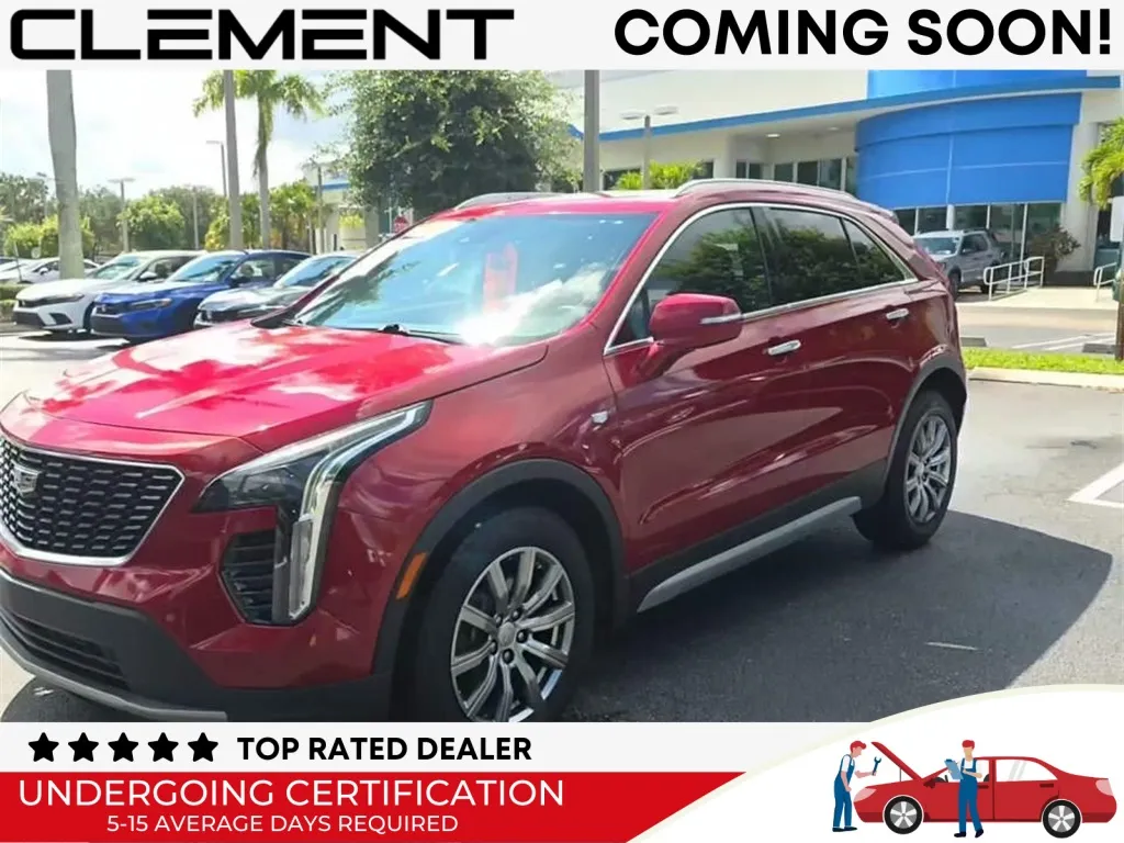 Red 2021 Cadillac XT4 Premium Luxury for sale in St. Charles, MO