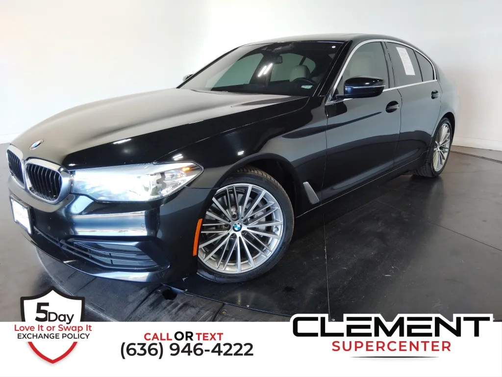 Black 2019 BMW 5 Series 540i for sale in St. Charles, MO