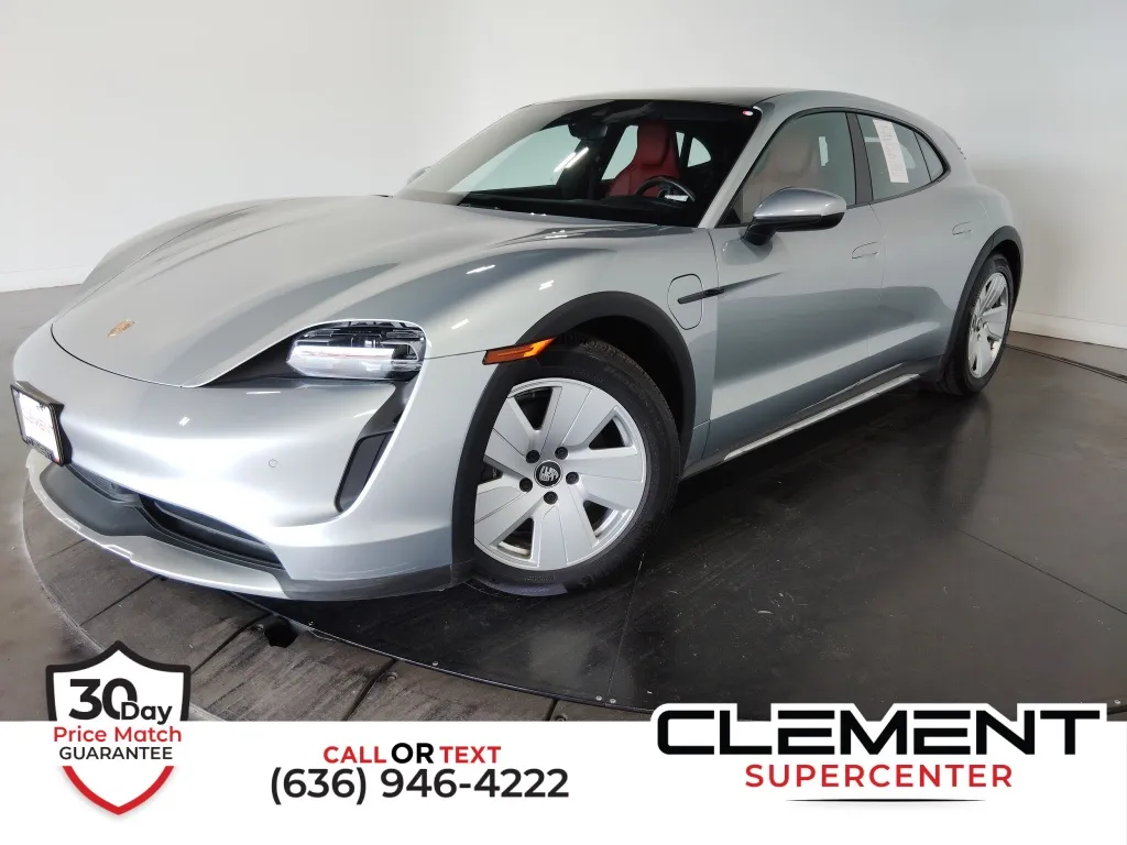 Silver 2022 Porsche Taycan Cross Turismo 4 for sale in St. Charles, MO